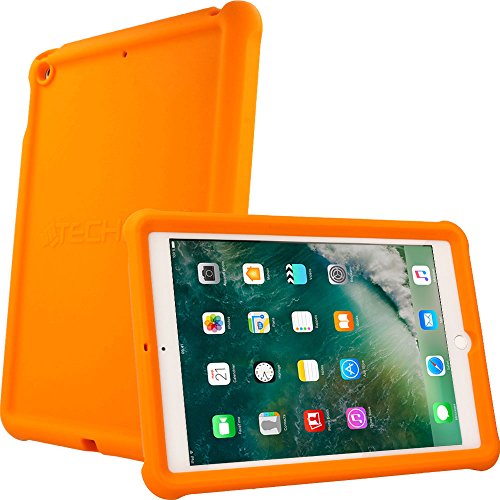 [Bumper Case] Shockproof Soft Easy Grip Case for Apple iPad 9.7" (2018/2017)