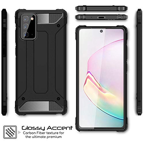 [Tough Armoured Case] ShockProof Dual-Layer Protective Heavy Duty Cover for Samsung Galaxy Note 20
