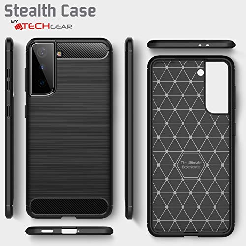 [Stealth Case] Samsung Galaxy S22 Soft Protective Slim Cover with Carbon Fibre Detailing