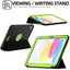 [D-FENCE Case] Tough & Rugged Smart Case For Apple iPad 11th & 10th Generation, iPad 2025 / 2022