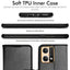 [Wallet Case] Protective Cover with Cash & Card Holder, Stand and Wrist Strap For Oppo Reno 7