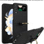 Samsung Galaxy Z Flip 4 Ring Case, Z Flip 4 Case with Stylish Ring Holder / Clip / Stand, Slim Fit, Hard PC Shockproof Matte Case