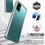 [Fusion HD Case] Shockproof Fused Gel Bumper & Hard Back Slim Clear Cover for Samsung Galaxy Galaxy S20 Plus