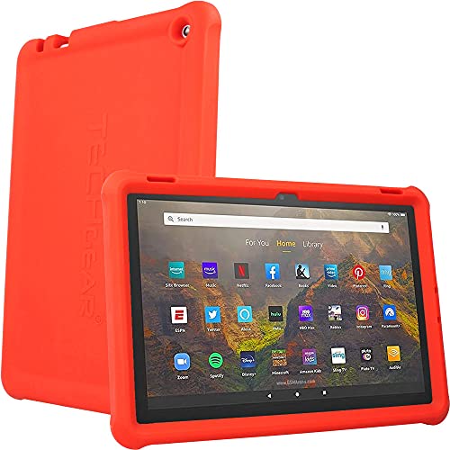 [Bumper Case] Shockproof Soft Easy Grip Case for Amazon Fire HD 10" / HD 10 Plus 11th Generation / 2021