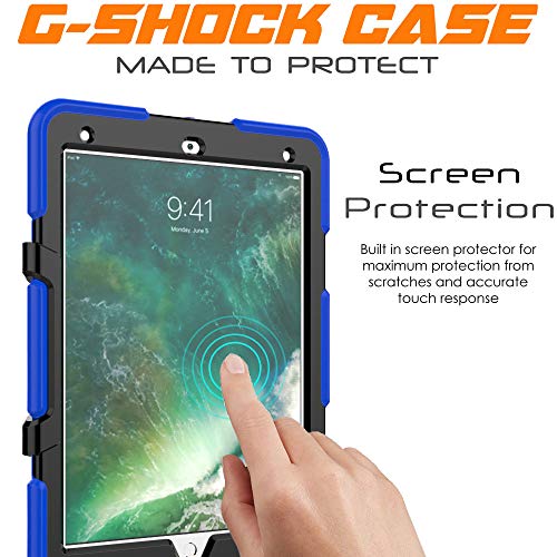 [G-SHOCK Case] Heavy Duty Long Survival Screen Protector Case for Apple iPad Air 3 2019, iPad Pro 10.5"