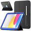 [D-FENCE Case] Tough & Rugged Smart Case For Apple iPad 11th & 10th Generation, iPad 2025 / 2022