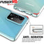 [Fusion HD Case] Shockproof Fused Gel Bumper & Hard Back Slim Clear Cover for Samsung Galaxy A54 5G