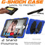[G-SHOCK Case] Heavy Duty Long Survival Screen Protector Case for iPad 10.2" 2021, 2020, 2019 [9th/8th/7th Generation]