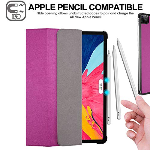[Smart Case] Slim Stand Cover with Auto Sleep/Wake for iPad Pro 11 2020