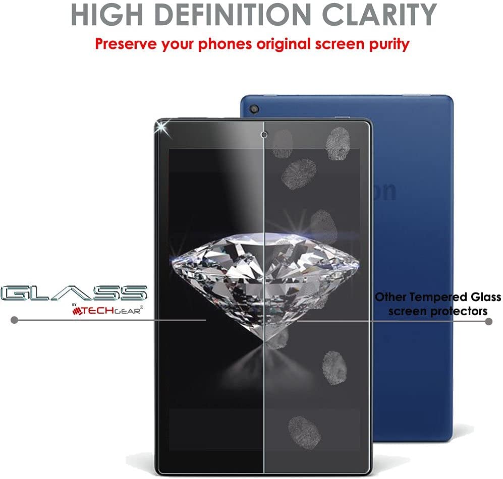 Amazon Fire HD 10 2019 (7th / 9th Generation, 2019 / 2017) Tempered Glass Screen Protector
