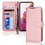 [Wallet Case] Protective Cover with Cash & Card Holder, Stand and Wrist Strap For Samsung Galaxy S20 FE