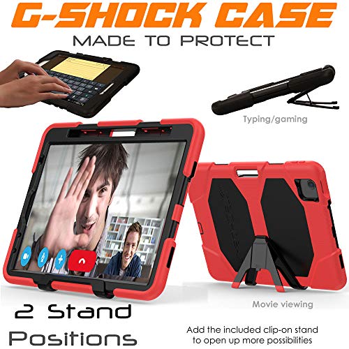 [G-SHOCK Case] Heavy Duty Long Survival Screen Protector Case iPad Air 5 / 4 10.9" (2022 / 2020)