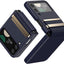 Samsung Galaxy Z Flip 4 Screen Protector Case, Z Flip 4 Case with Stylish Leather Hinge & Metal Trim, Hard PC Shockproof [Screen Protector] Case