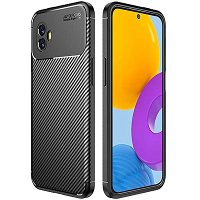 [CarbonFlex Case] Premium Shockproof Soft Slim Cover with Carbon Fibre Effect For Samsung Galaxy XCover 6 Pro