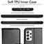 [Wallet Case] Protective Cover with Cash & Card Holder, Stand and Wrist Strap For Samsung Galaxy A52s 5G
