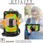 [UTILITY Case] Full Body Shockproof Case with Stand, Hand & Shoulder Strap for Samsung Galaxy Tab A 8.0 2019 (SM-T290 / SM-T295)