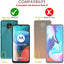 [Wallet Case] Protective Cover with Cash & Card Holder, Stand and Wrist Strap For Motorola Moto E7