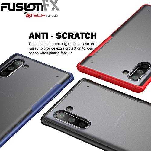 [Fusion FX Case] Slim & Light Tough Fused Gel Bumper & Hard Back Matte Case for Samsung Galaxy Note 10