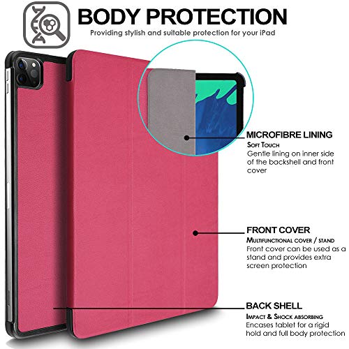 [Smart Case] Slim Stand Cover with Auto Sleep/Wake for iPad Pro 11 2020