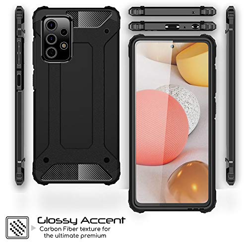 [Tough Armoured Case] ShockProof Dual-Layer Protective Heavy Duty Cover for Samsung Galaxy A52 5G / A52s 5G