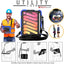 [UTILITY Case] Full Body Shockproof Case with Stand, Hand & Shoulder Strap for Apple iPad Mini 7 / Mini 6 8.3" [7th / 6th Generation]