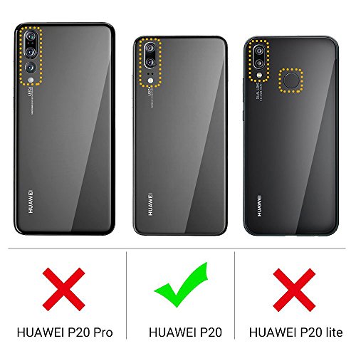 [AirFlex Case] Crystal Clear Slim & Light, Protective,  Soft Gel Cover for Huawei P20