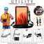 [UTILITY Case] Full Body Shockproof Case with Stand, Hand & Shoulder Strap for Samsung Galaxy Tab A7 10.4" (SM-T500 / T503 / T505 / T509)