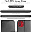 [Wallet Case] Protective Cover with Cash & Card Holder, Stand and Wrist Strap For Samsung Galaxy A03