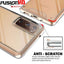 [Fusion HD Case] Shockproof Fused Gel Bumper & Hard Back Slim Clear Cover for Samsung Galaxy Galaxy S20 FE