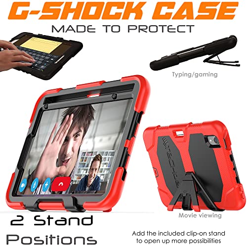 [G-SHOCK Case] Heavy Duty Long Survival Screen Protector Case for Apple iPad Mini 7 / Mini 6 8.3" [7th / 6th Generation]