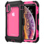 [Contender Case] iPhone XS Max Heavy Duty Case with Built-in Screen Protector, 360 [Full Body] Protective Cover with Kick Stand