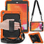 [UTILITY Case] Full Body Shockproof Case with Stand, Hand & Shoulder Strap for Apple iPad 10.2" 2021 - 2019 [9th/8th/7th Generation]