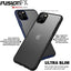 [Fusion FX Case] Slim & Light Tough Fused Gel Bumper & Hard Back Matte Case for iPhone 11 Pro Max