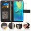 [Wallet Case] Protective Cover with Cash & Card Holder, Stand and Wrist Strap For Huawei P30 Pro