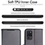 [Wallet Case] Protective Cover with Cash & Card Holder, Stand and Wrist Strap For Samsung Note 20