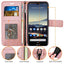 [Wallet Case] Protective Cover with Cash & Card Holder, Stand and Wrist Strap For Nokia 7.2