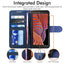 [Wallet Case] Protective Cover with Cash & Card Holder, Stand and Wrist Strap For Samsung Galaxy XCover 5