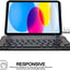 [Strike Folio] Keyboard Case for Apple iPad 11th & 10th Generation, iPad 2025 / 2022