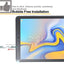 TECHGEAR Anti-Glare Screen Protector Compatible with Samsung Galaxy Tab A 10.5" (SM-T590 Series) MATTE Tempered Glass Screen Protector
