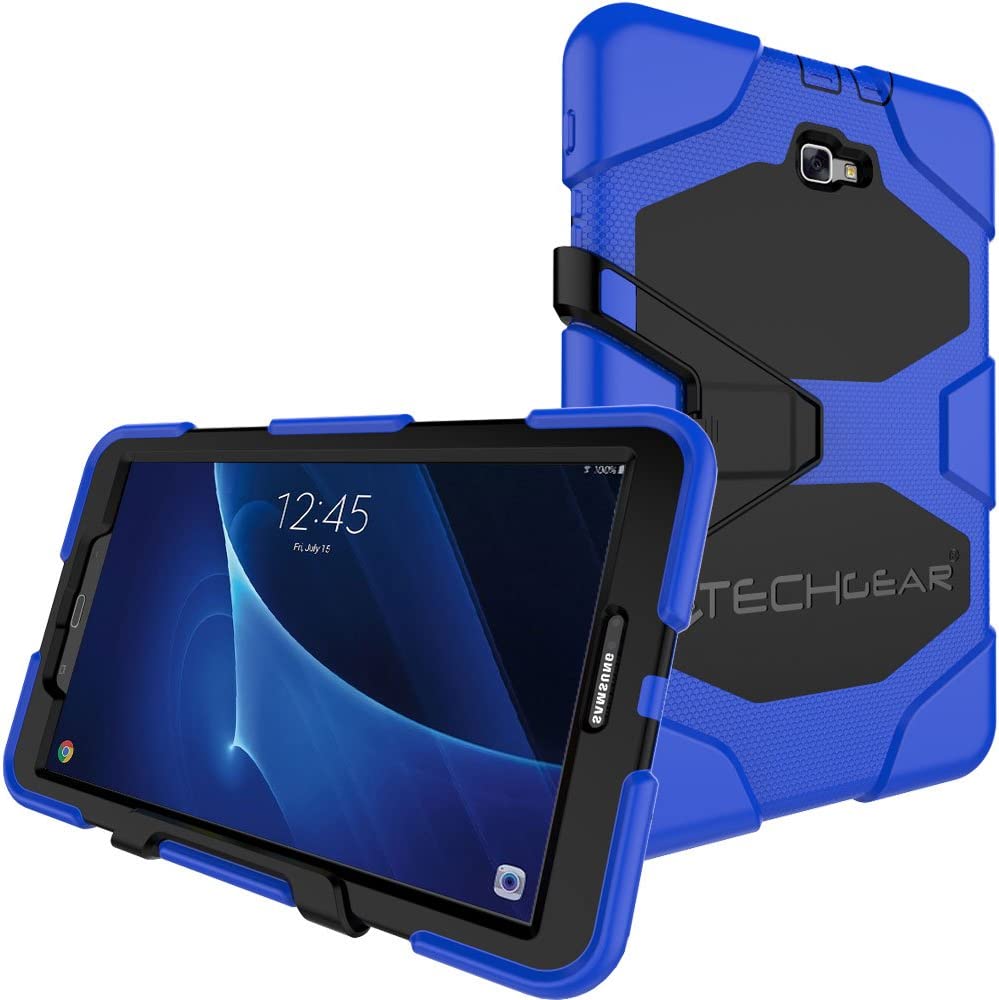 [G-SHOCK Case] Heavy Duty Long Survival Screen Protector Case for Samsung Galaxy Tab A 10.1" (SM-T580 Series)