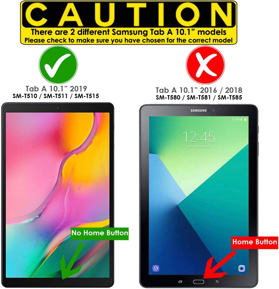Samsung Galaxy Tab A 10.1" 2019 (SM-T510 Series) Tempered Glass Screen Protectors