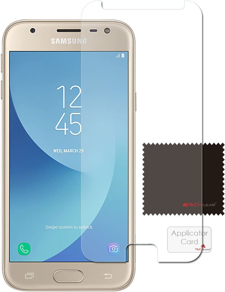 [3 Pack] TECHGEAR Screen Protectors for Galaxy J5 2017 (SM-J530 Series) - Ultra Clear Lcd Screen Protector s [Not for Older Galaxy J5 Models]