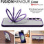 [Fusion Armour Ring] Premium Tough Protective Magnetic Ring Kickstand Case, Wireless Charging Cover for Samsung Galaxy S23 Plus
