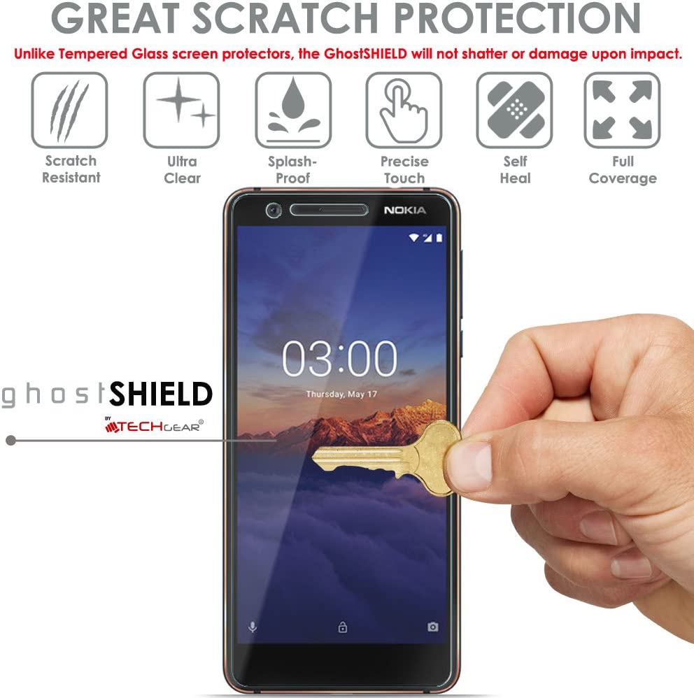 Nokia 3.1 Full Coverage TPU Film Screen Protectors