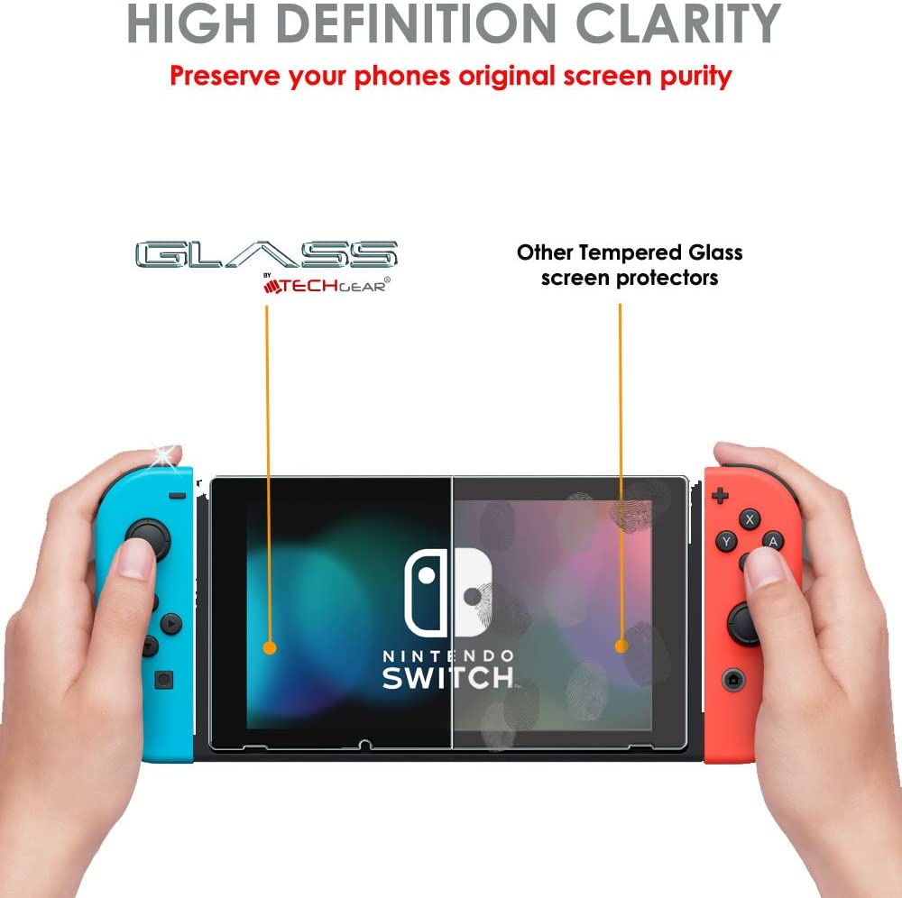 Nintendo Switch Lite Tempered Glass Screen Protectors