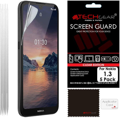 Nokia 1.3 Clear Film Screen Protectors