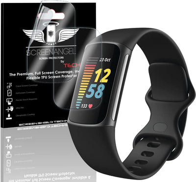 Fitbit Charge 5 Full Coverage TPU Film Screen Protectors