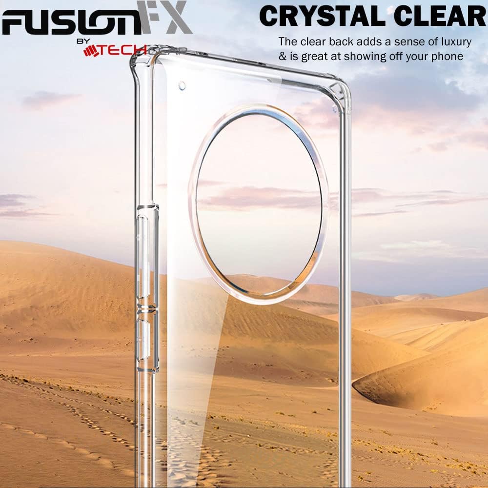 [Fusion FX Case] Slim & Light Tough Fused Gel Bumper & Hard Back Matte Case for Honor Magic 4 Pro 5G