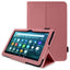 [Folio Case] Smart Cover Stand with Auto Sleep/Wake & Hand Strap For Amazon Fire HD 8" / HD 8" Plus (2024, 2022 & 2020 / 14th, 12th & 10th Generation)