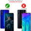 TECHGEAR [Pack of 2] Screen Protectors for Honor 20 and Huawei Nova 5T [ghostSHIELD Edition] Reinforced TPU film Screen Protector with FULL Screen